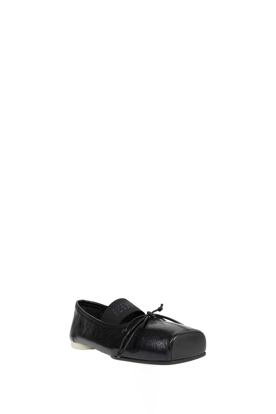 MM6 Maison Margiela Numeric Square-toe Ballerinas, view 2