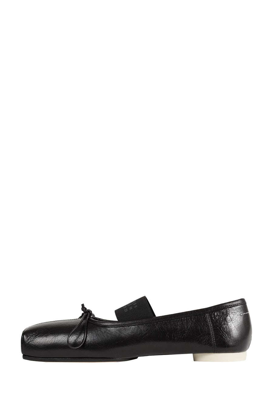 MM6 Maison Margiela Numeric Square-toe Ballerinas, view 4