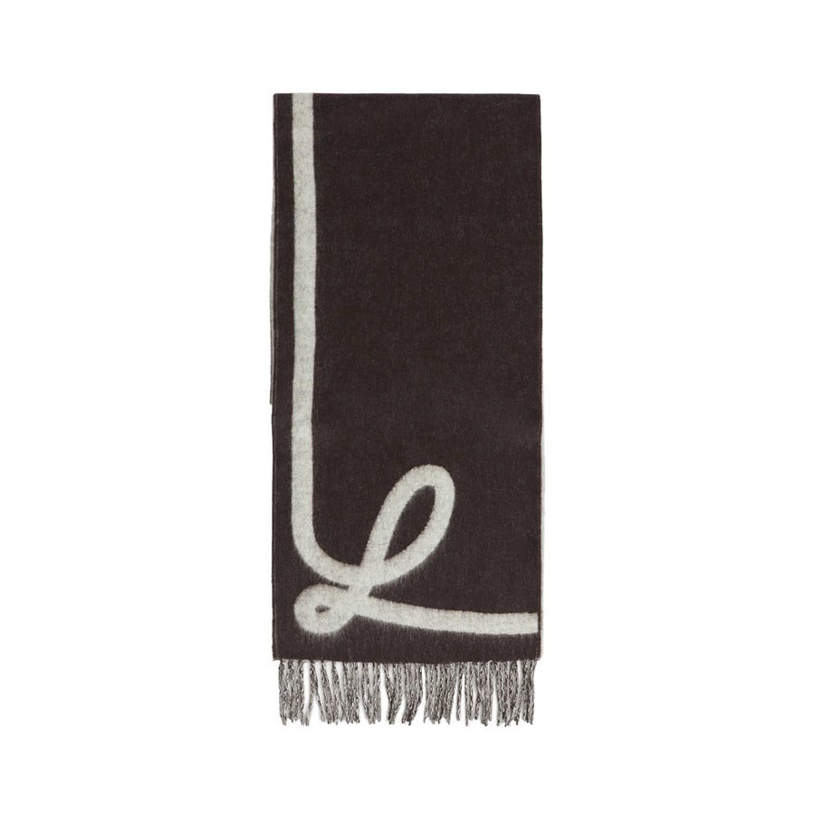 Loewe Wool And Cashmere Scarf, view 3
