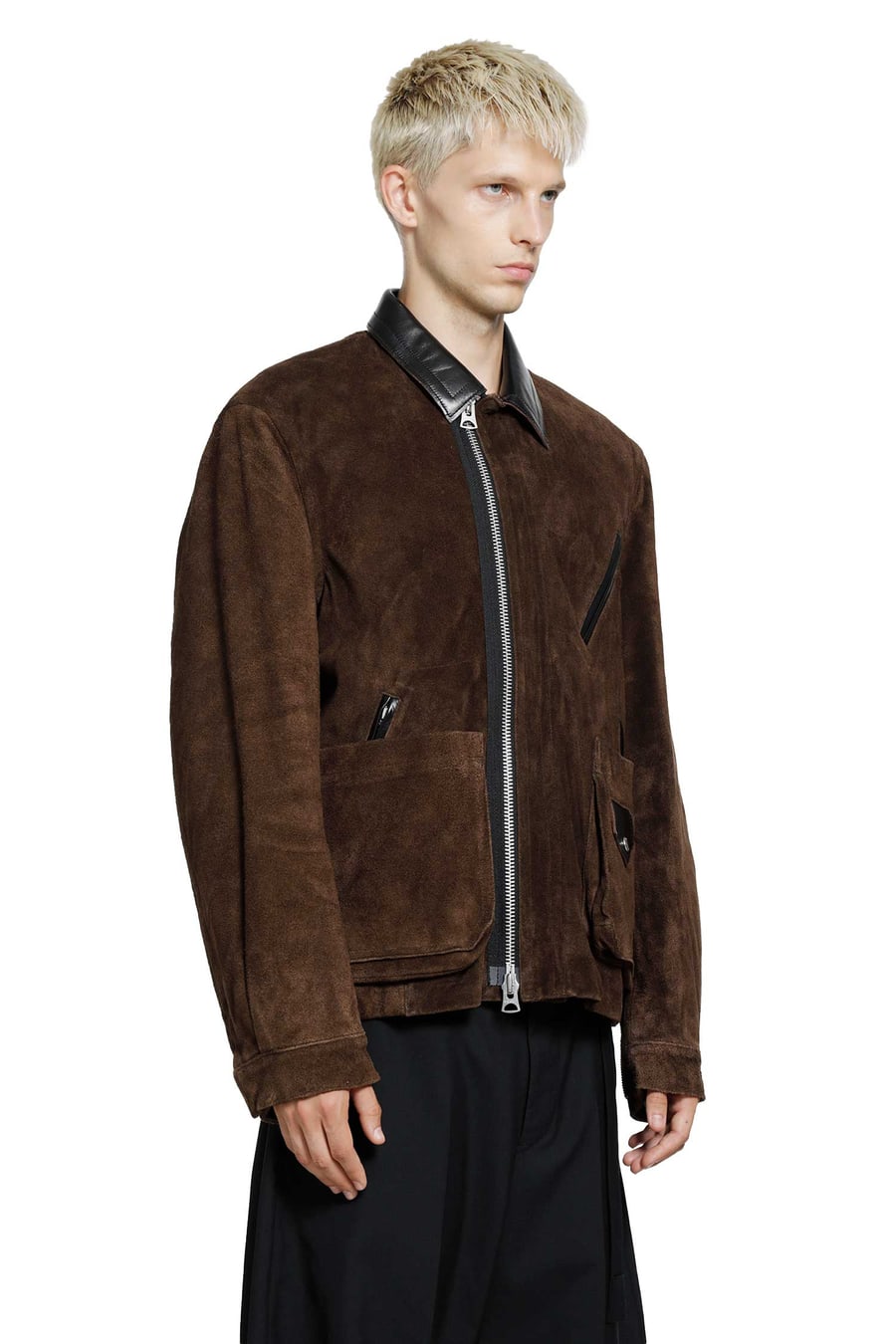 SACAI Suede Blouson, view 3