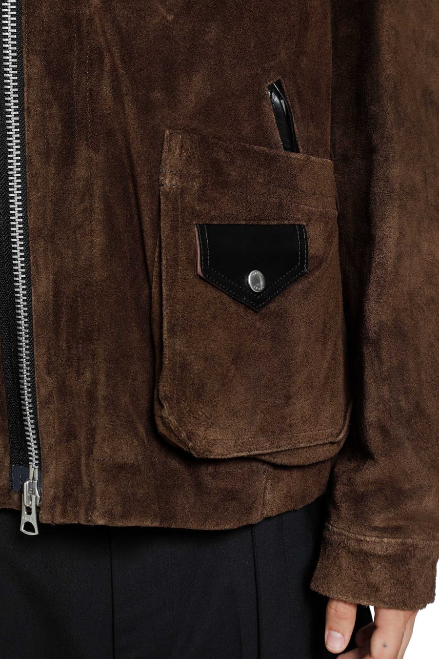 SACAI Suede Blouson, view 5