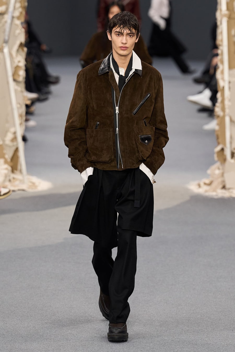 SACAI Suede Blouson, view 8