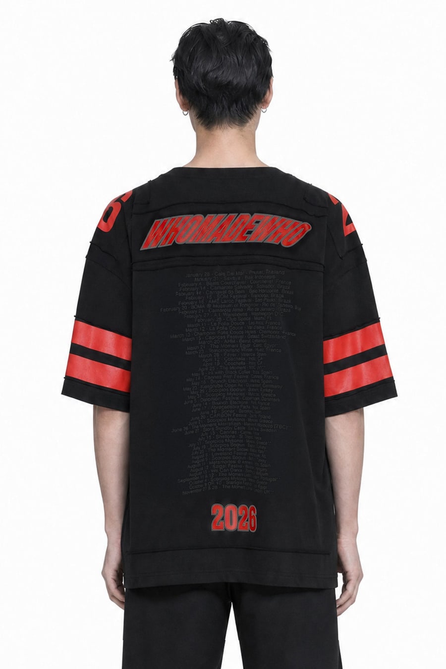 WHOMADEWHO WhoMadeWho x Antonioli Tour College Tee, view 3