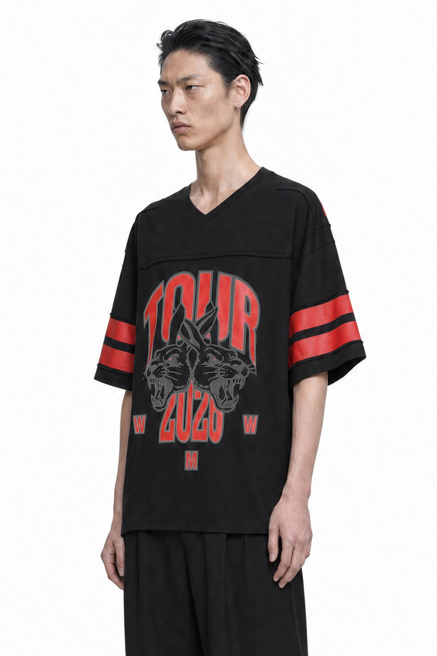 WHOMADEWHO WhoMadeWho x Antonioli Tour College Tee, view 2