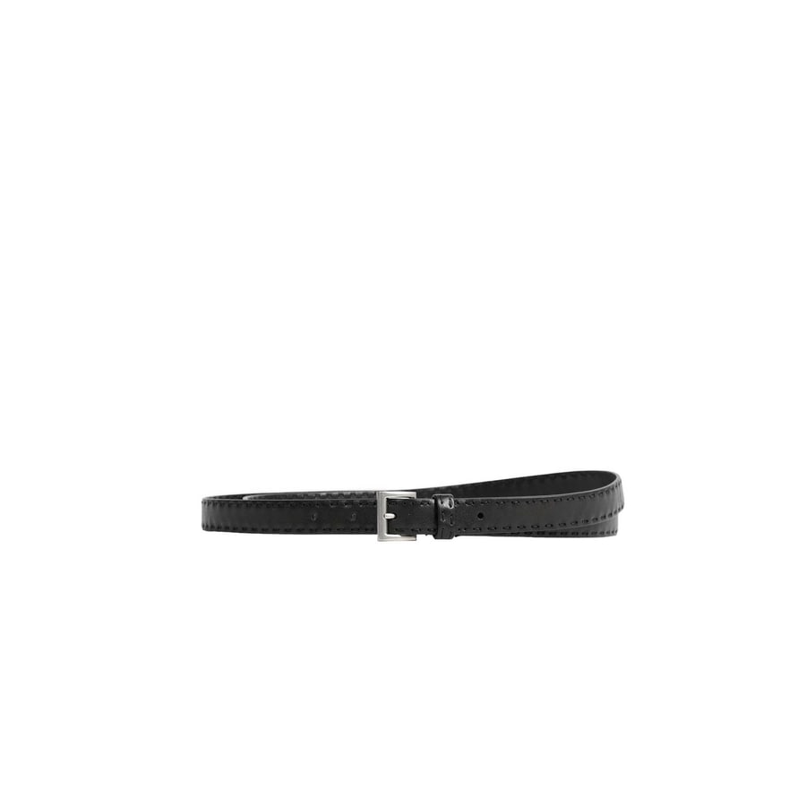 Prada Antiqued Leather Belt, view 4