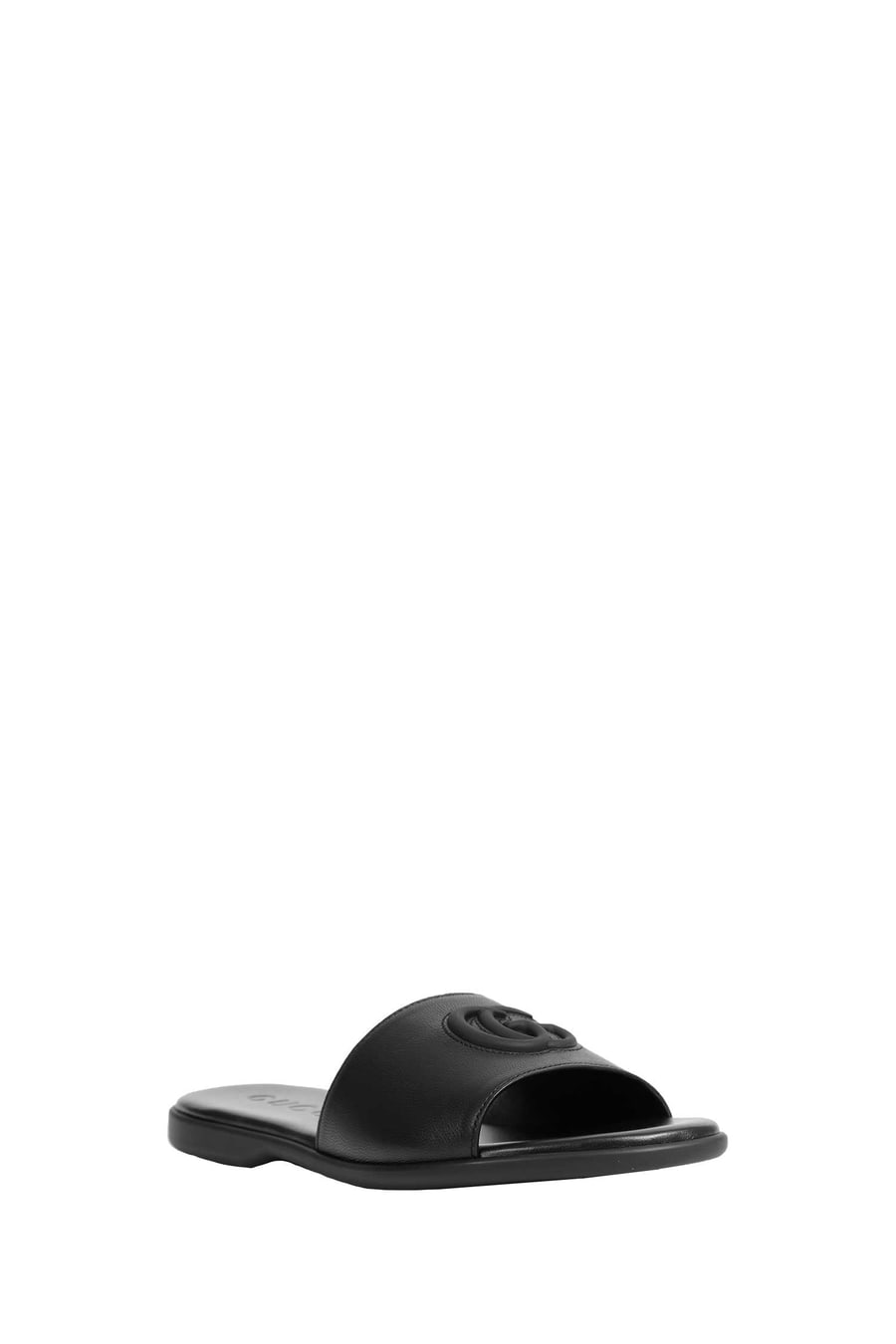 Gucci Double G Leather sandals, view 2