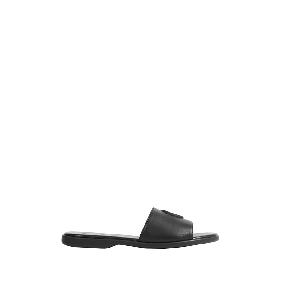 Gucci Double G Leather sandals, view 8