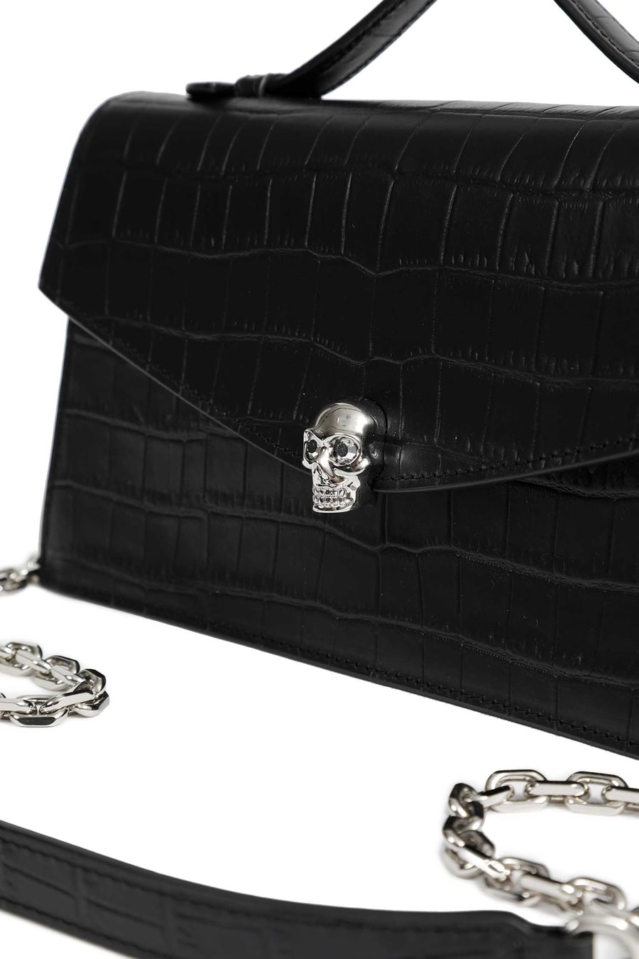 MCQUEEN Skull Top Handle, view 4
