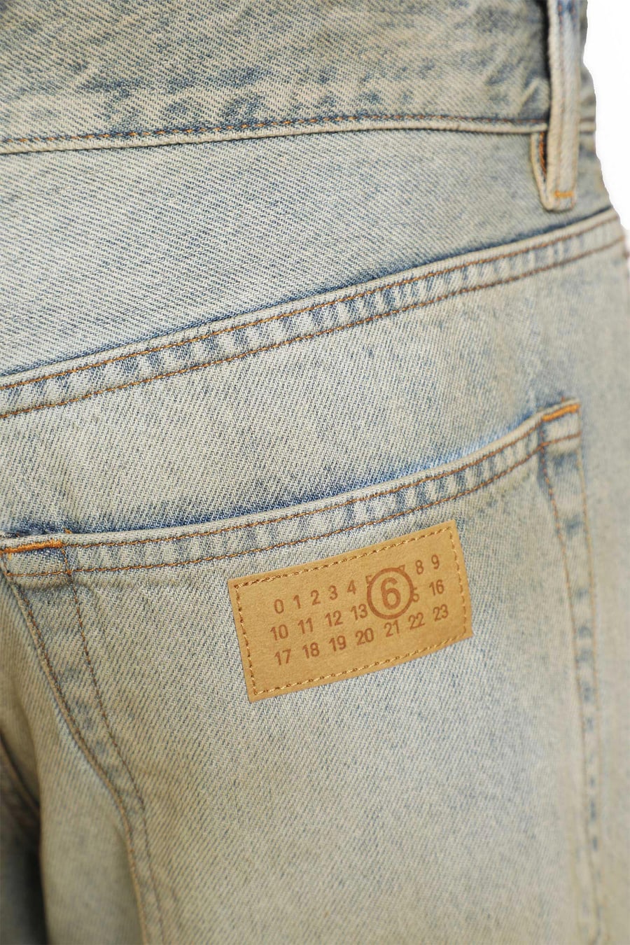 MM6 Maison Margiela Straight Leg Jeans, view 5