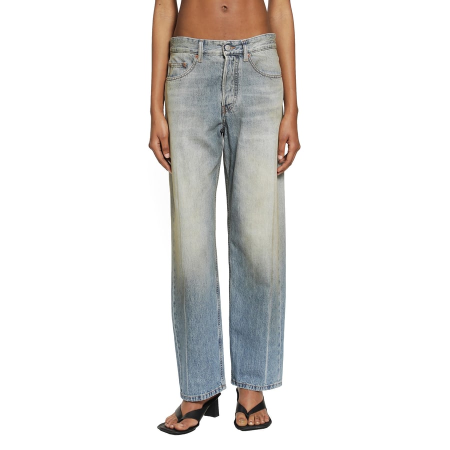 MM6 Maison Margiela Straight Leg Jeans, view 7