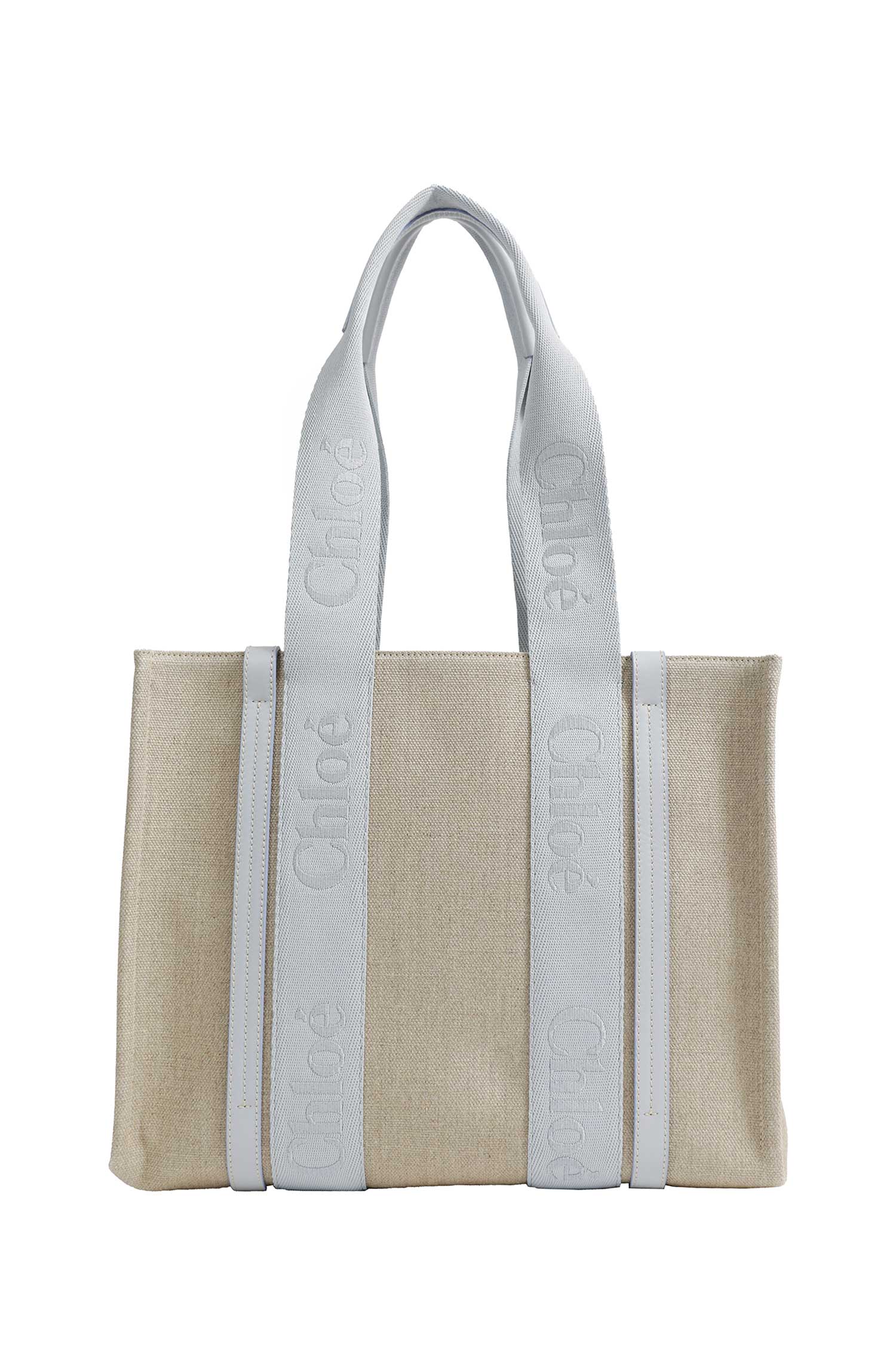 Chloé Woody Tote Bag in Linen