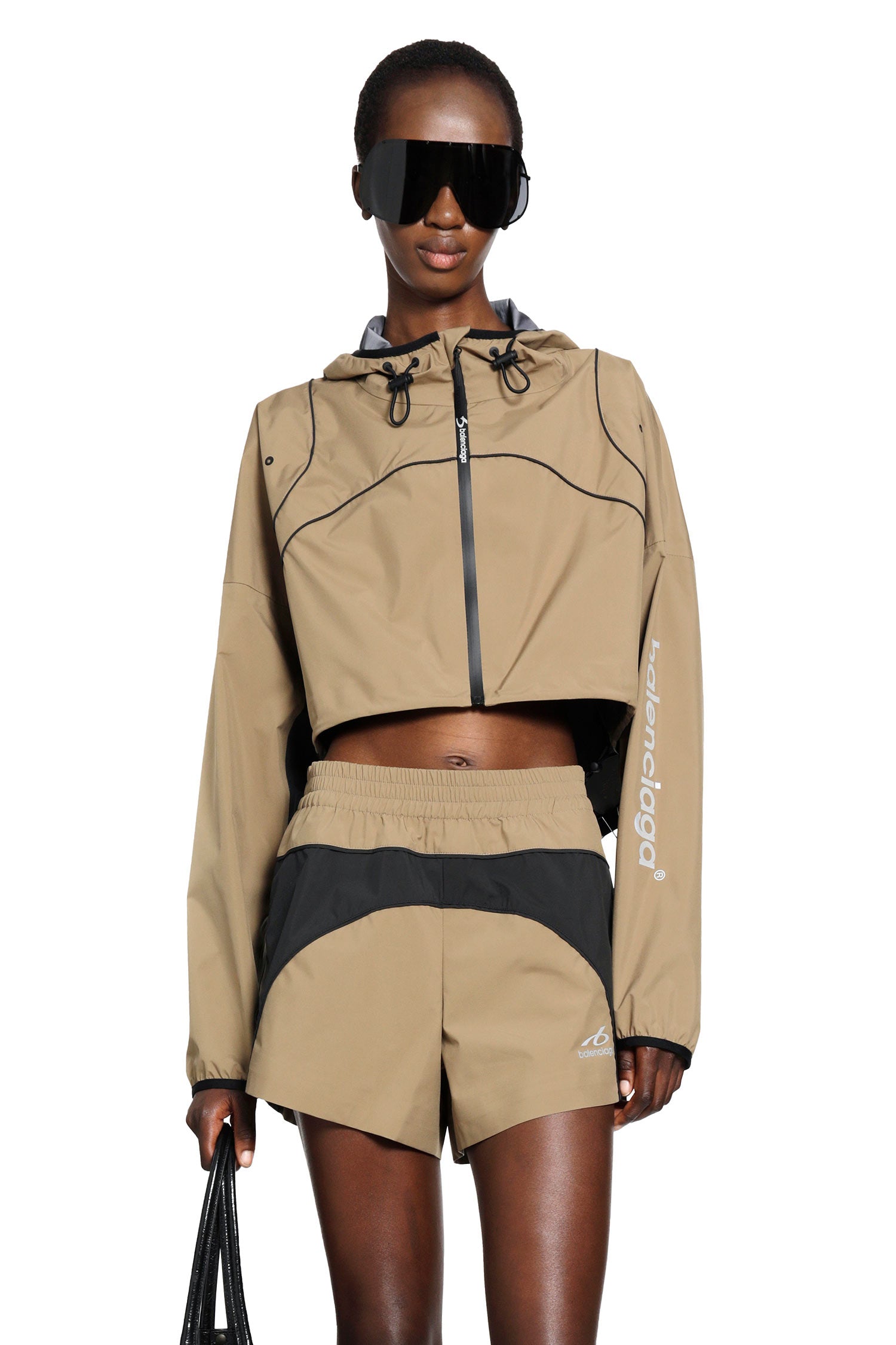 Balenciaga Techwear Cropped Windbreaker