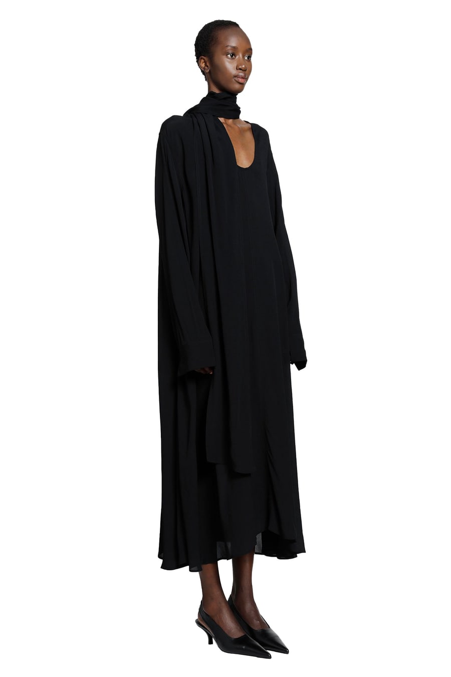 Toteme Rounded Neckline Dress, view 3