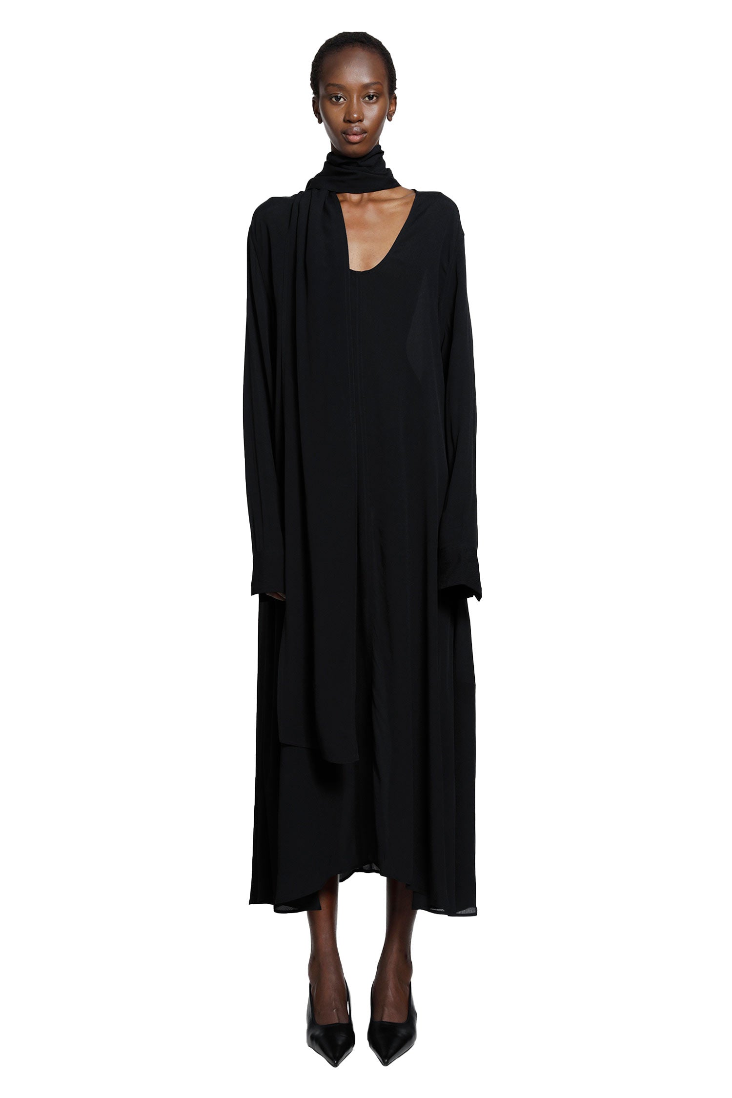 Toteme Rounded Neckline Dress, view 2
