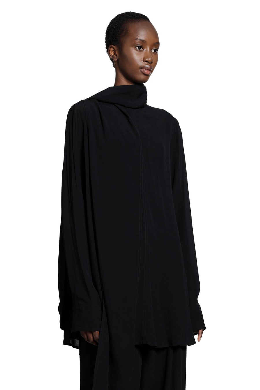 Toteme Draped Scarf Blouse, view 2