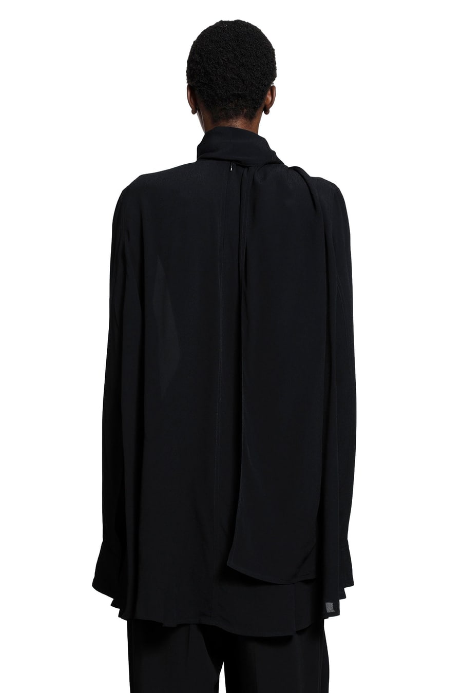 Toteme Draped Scarf Blouse, view 3