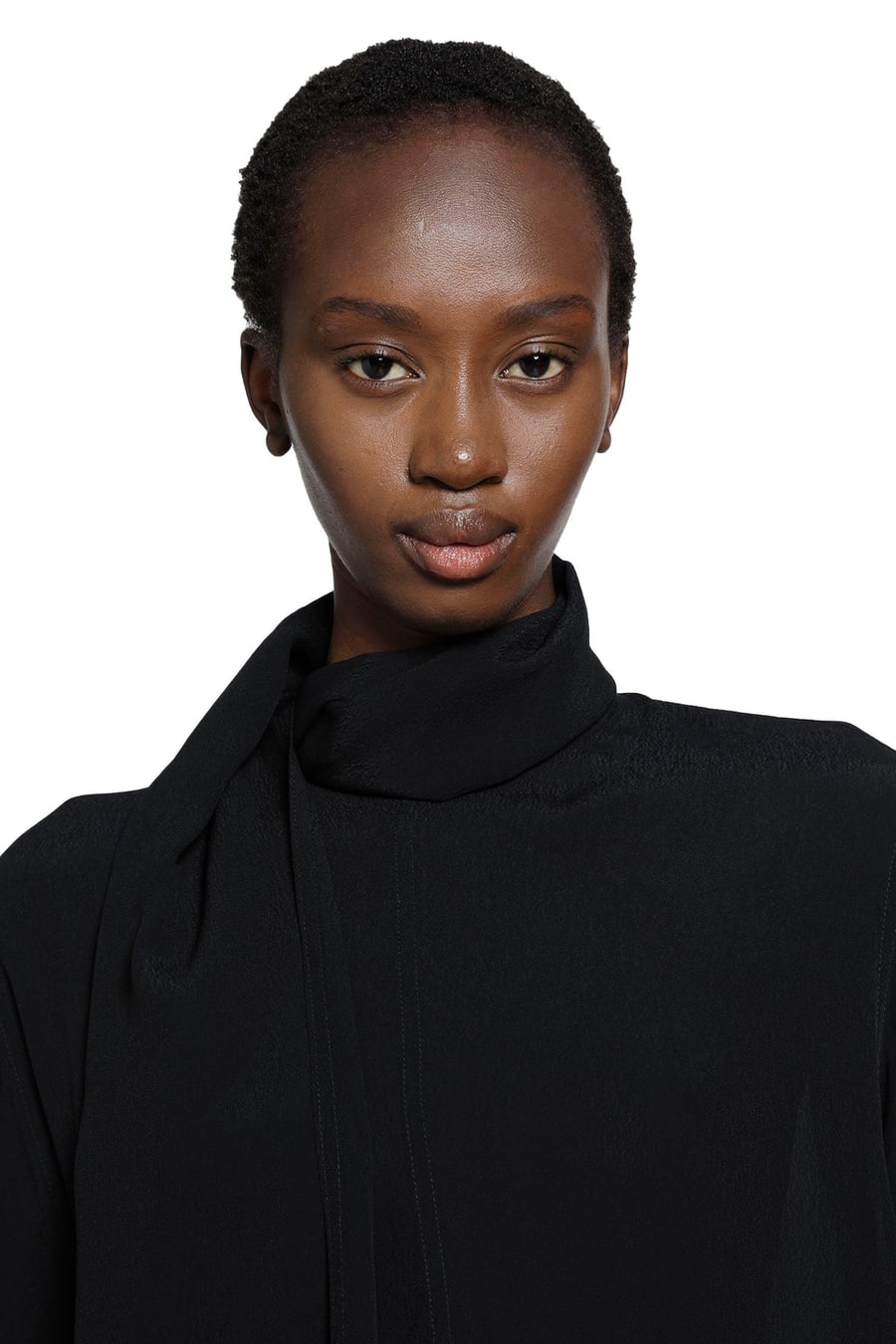 Toteme Draped Scarf Blouse, view 4
