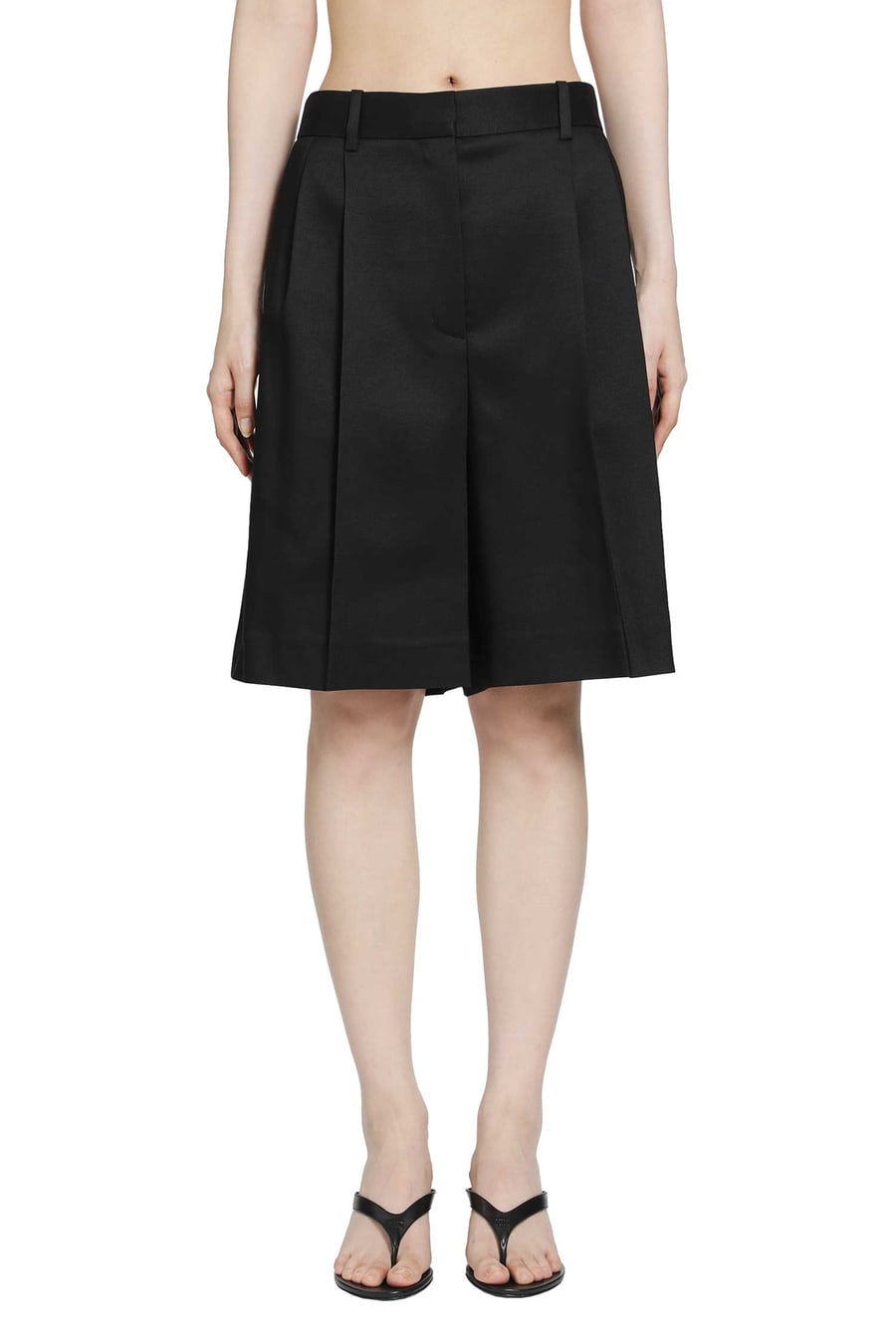 KHAITE Auggie Shorts, view 2