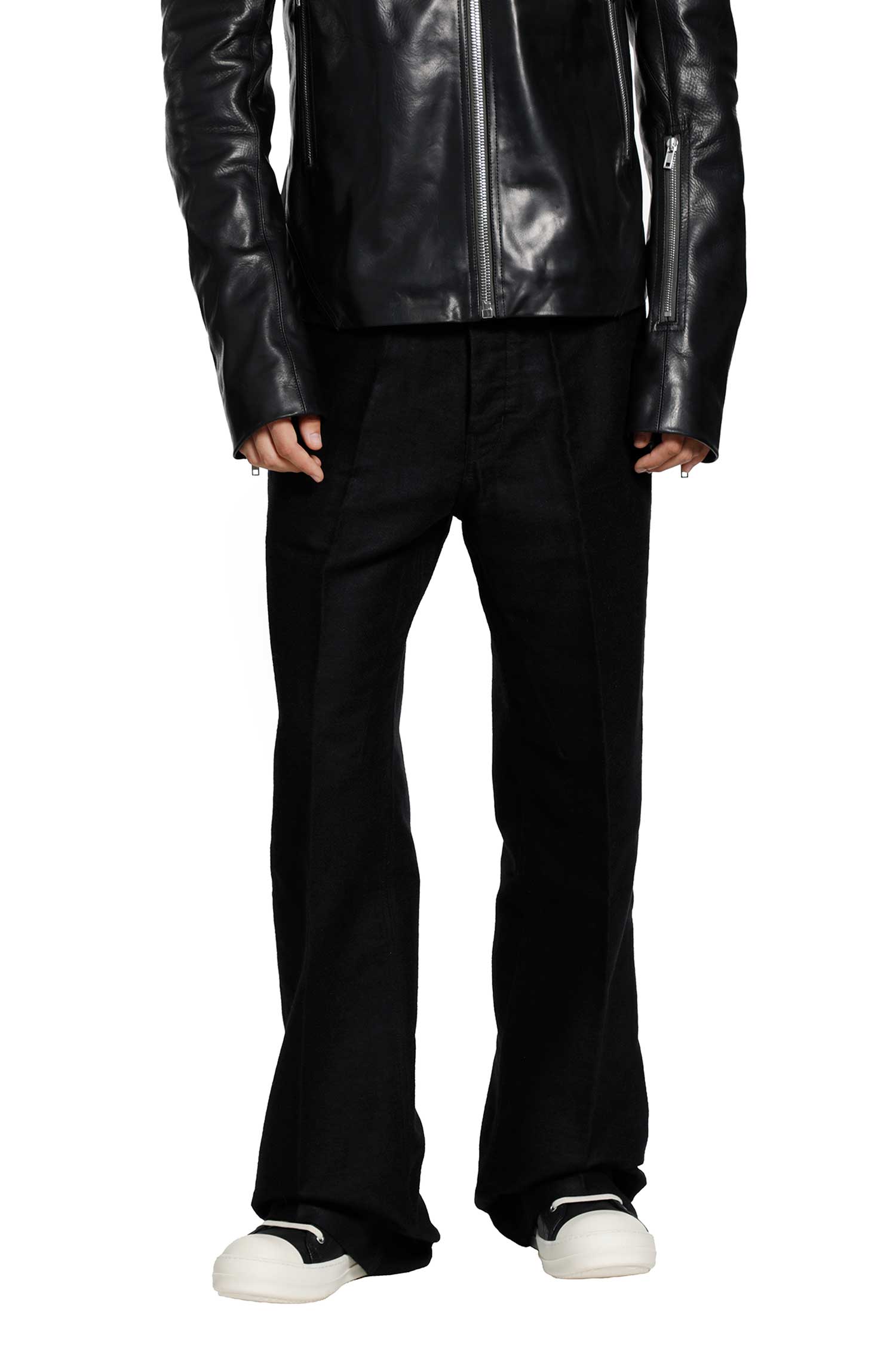Rick Owens Tower Geth Jeans in Ramie Moleskin