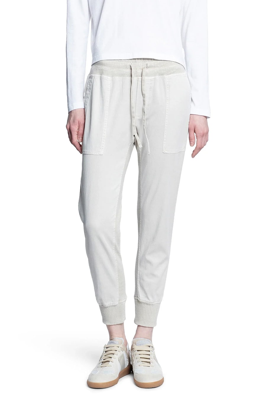 JAMES PERSE Mixed Media Pants
