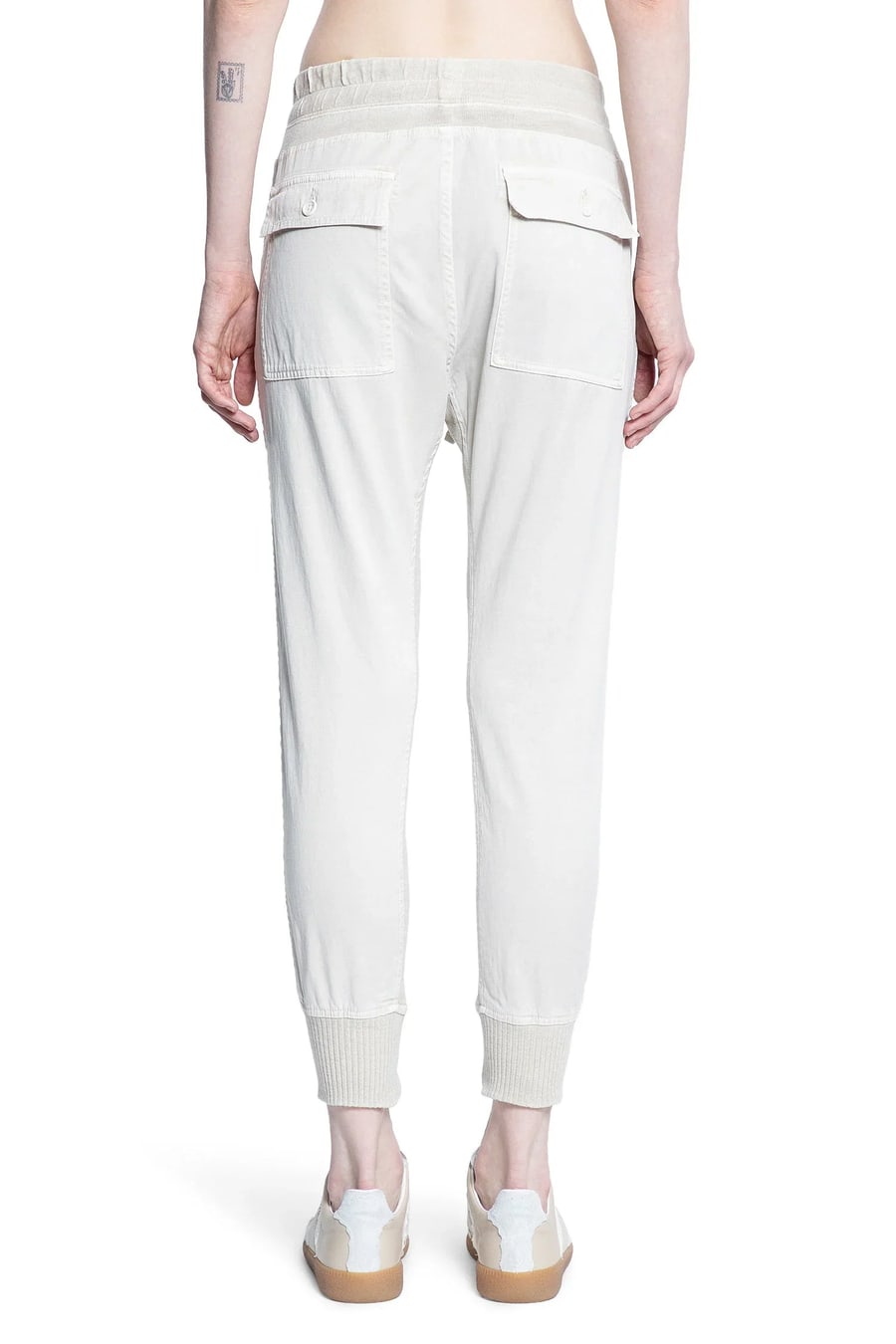 JAMES PERSE Mixed Media Pants, view 4