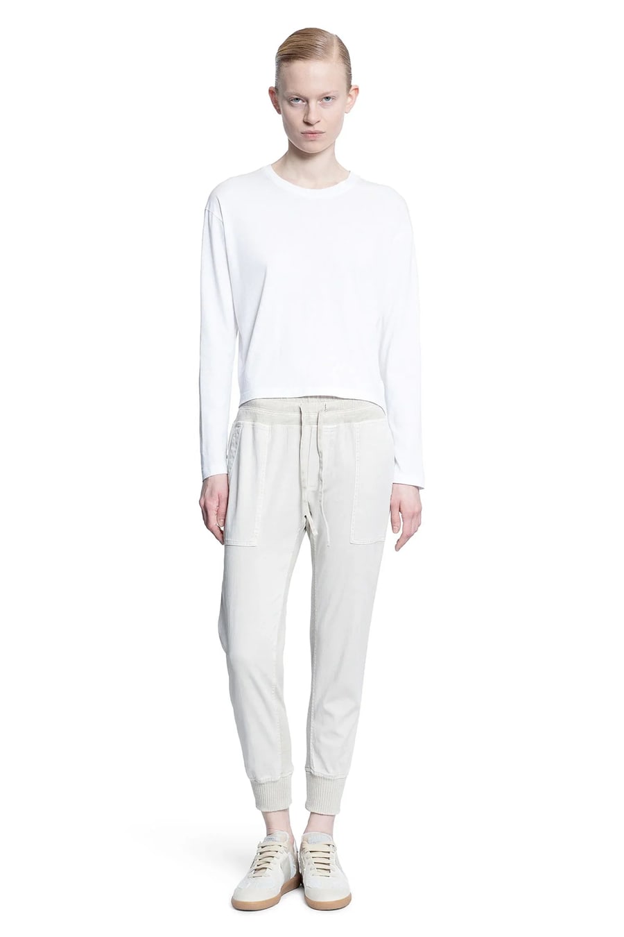 JAMES PERSE Mixed Media Pants, view 5