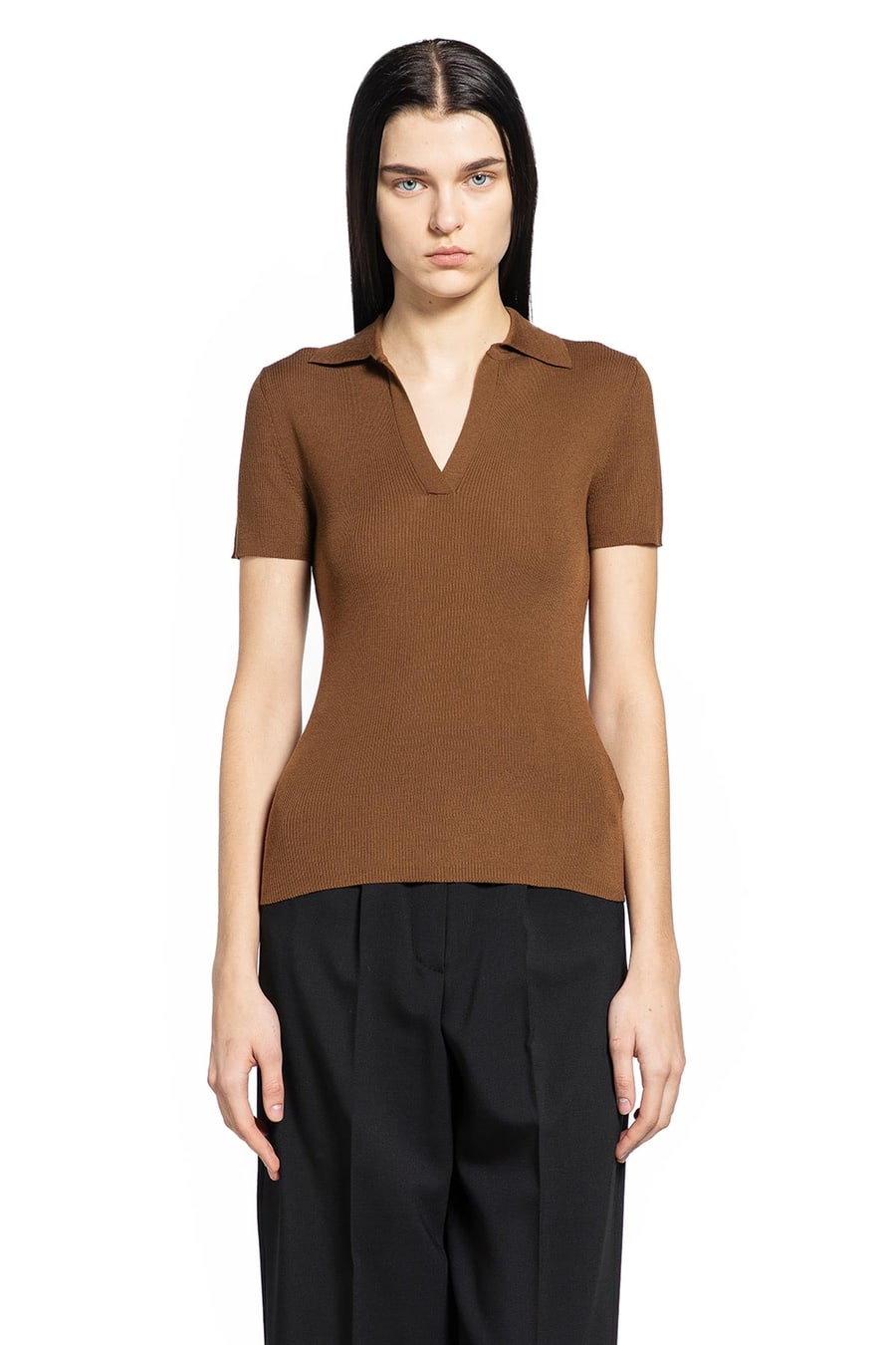 Max Mara Rib-Knit Wool Sweater, view 2