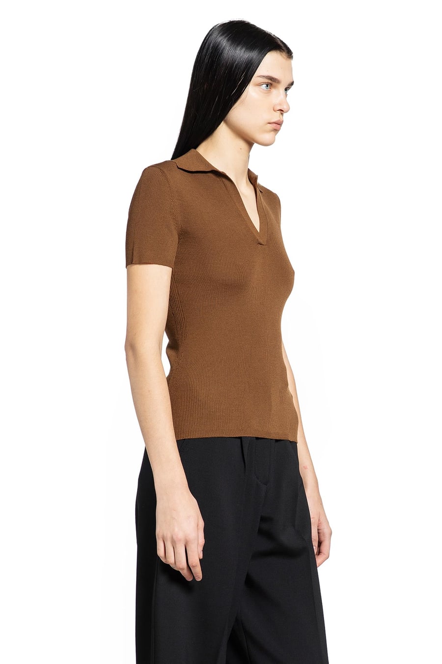 Max Mara Rib-Knit Wool Sweater, view 3