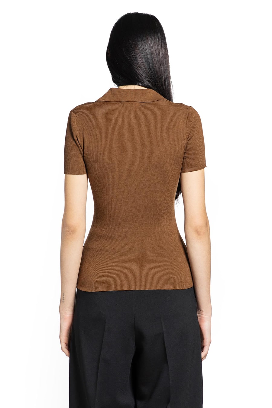 Max Mara Rib-Knit Wool Sweater, view 4