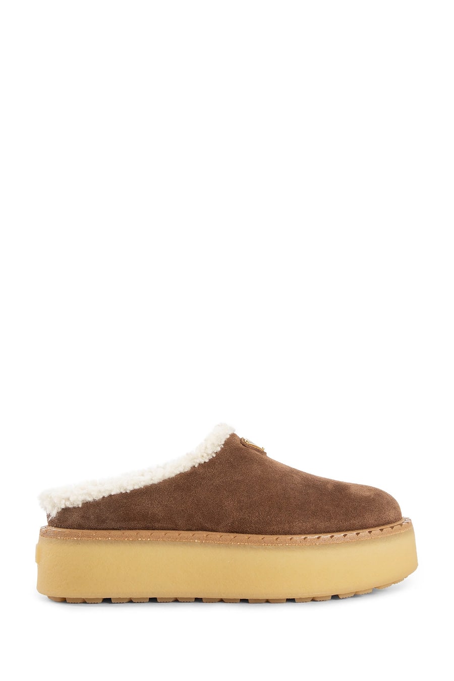 Prada Evolve Slippers in Suede
