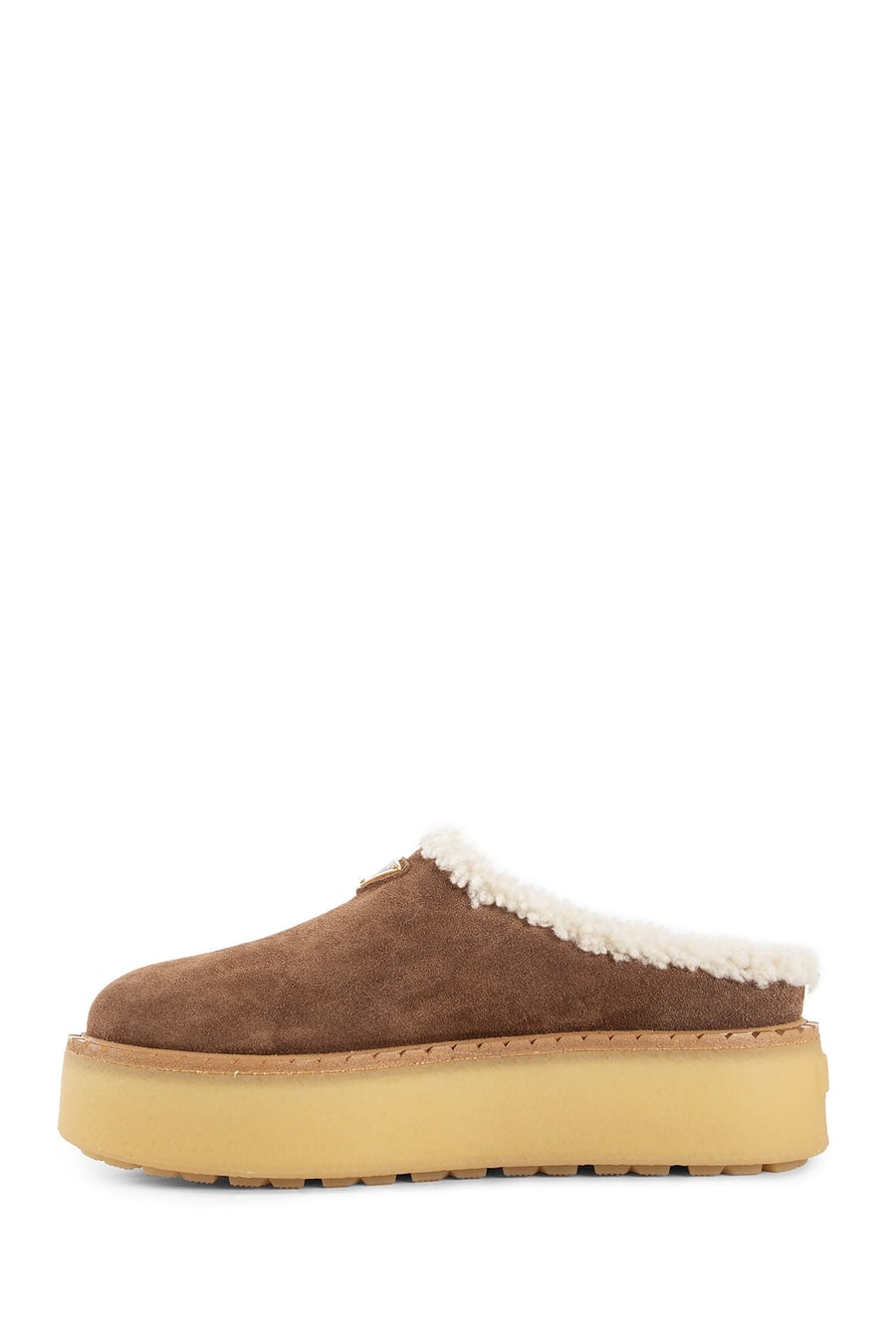 Prada Evolve Slippers in Suede, view 4
