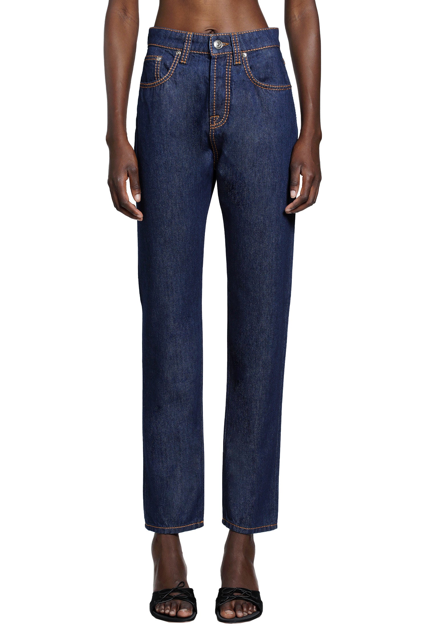 Versace High-Waist Straight Jeans, view 2