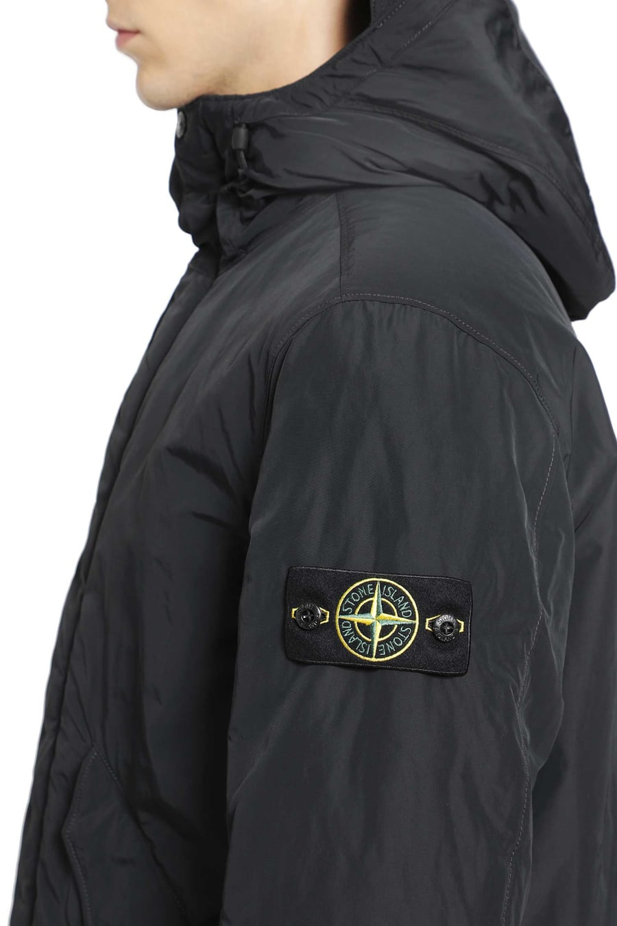 Stone Island 4100010 Micro Twill Hooded Jacket, view 5