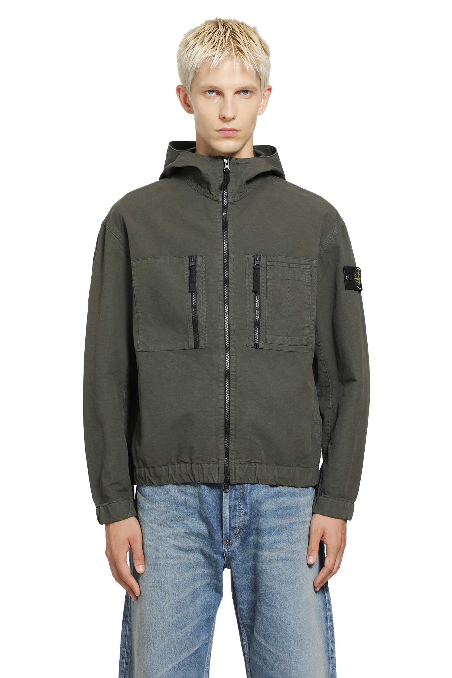 Stone Island 1200011 Hooded Overshirt, view 2