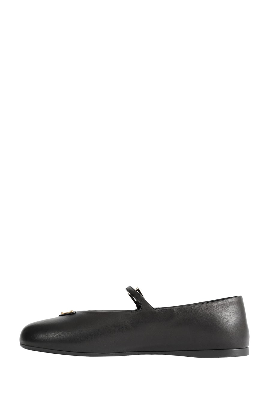 Prada Nappa Leather Ballerinas, view 4
