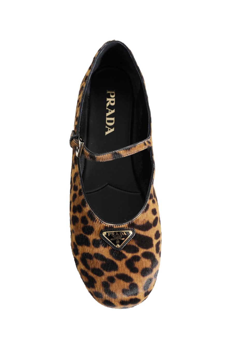 Prada Leopard Print Ballerinas, view 5
