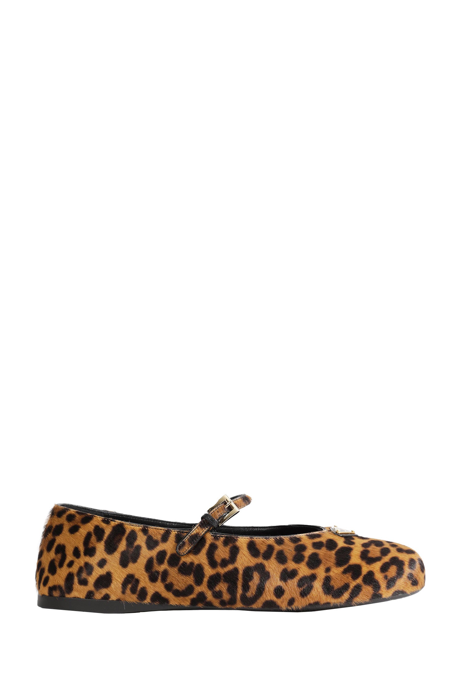 Prada Leopard Print Ballerinas