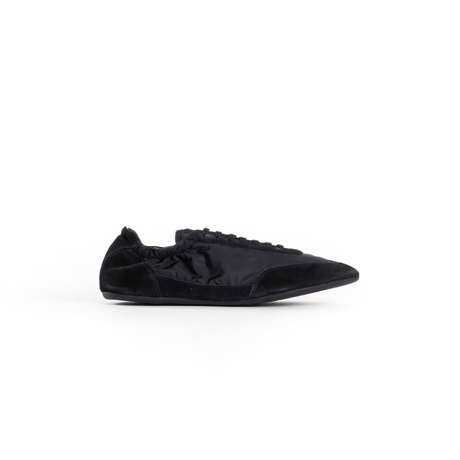 Prada Collapse Re-Nylon and Suede Sneakers, view 7