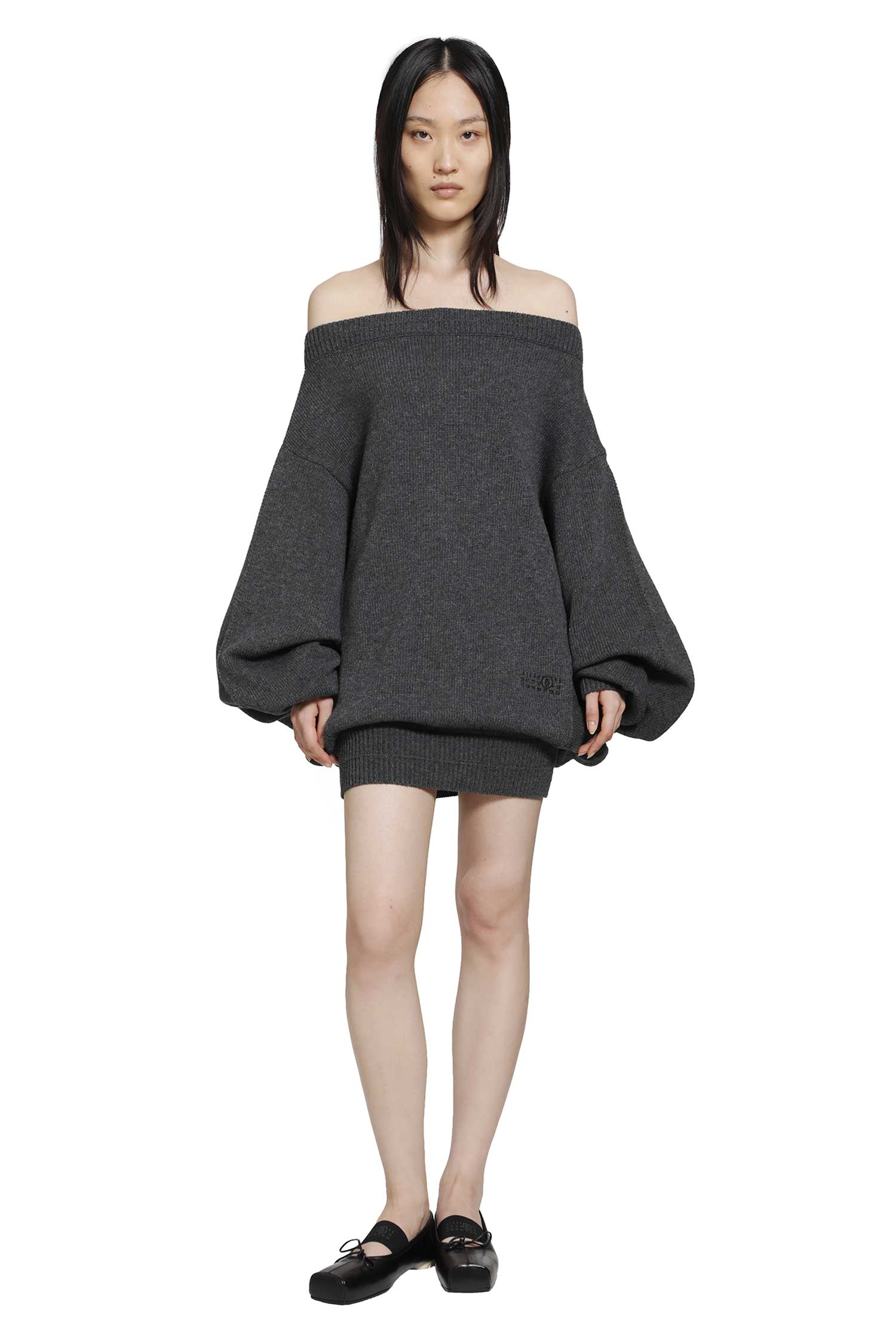 MM6 Maison Margiela Merino Wool Knit Dress