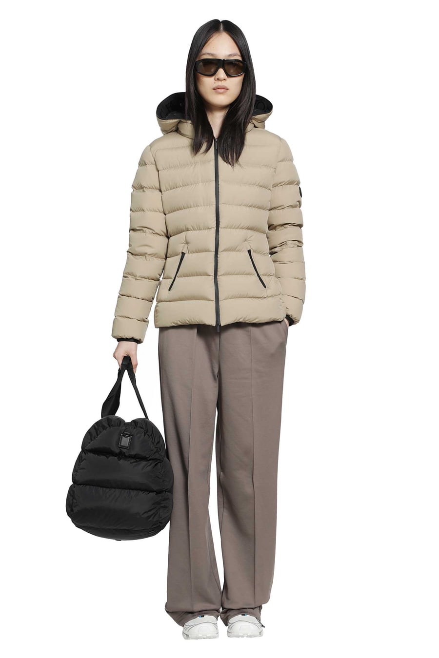 Moncler Technical Fleece Track Pants, view 6