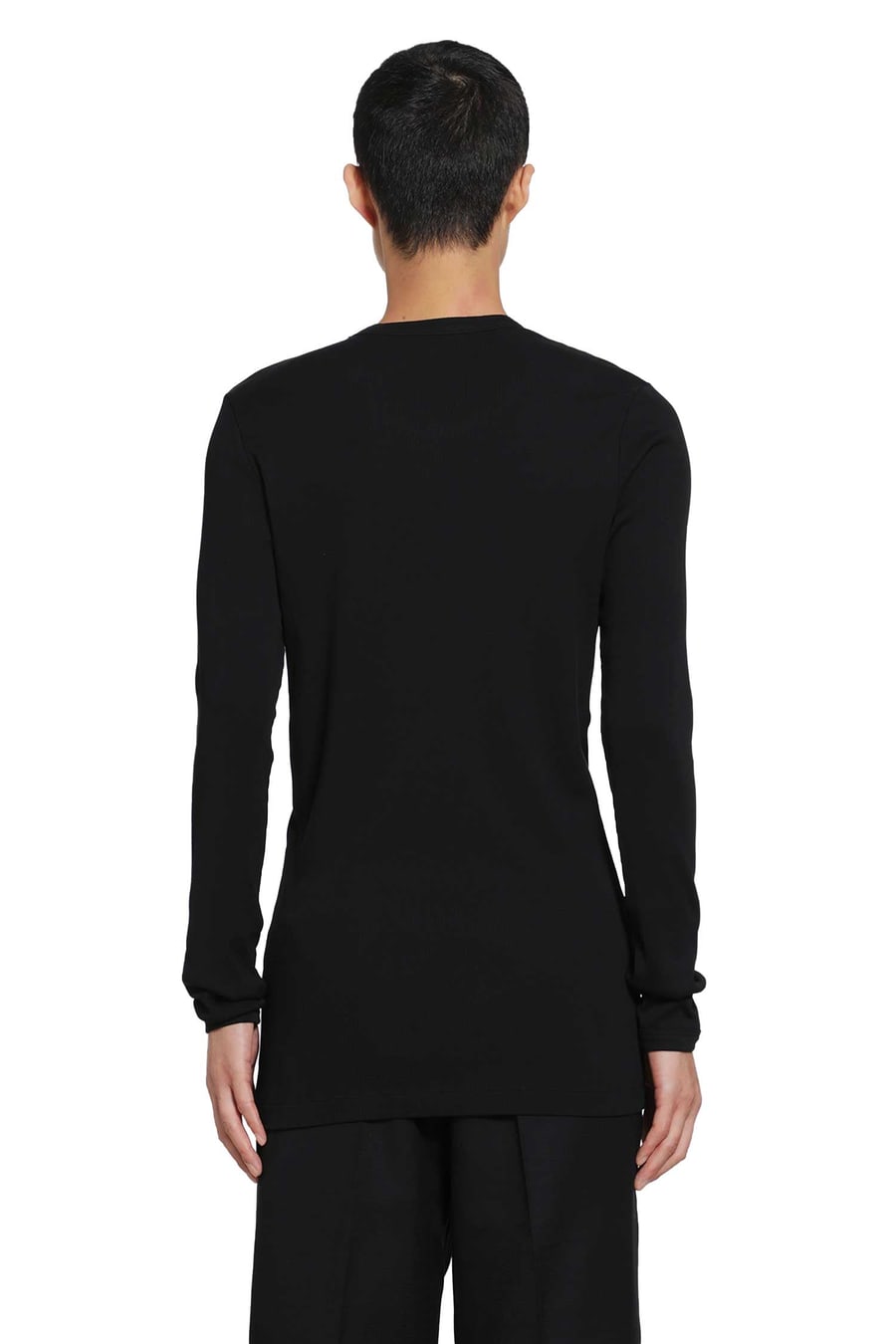 Lemaire Long Sleeve Ribbed Tee, view 4
