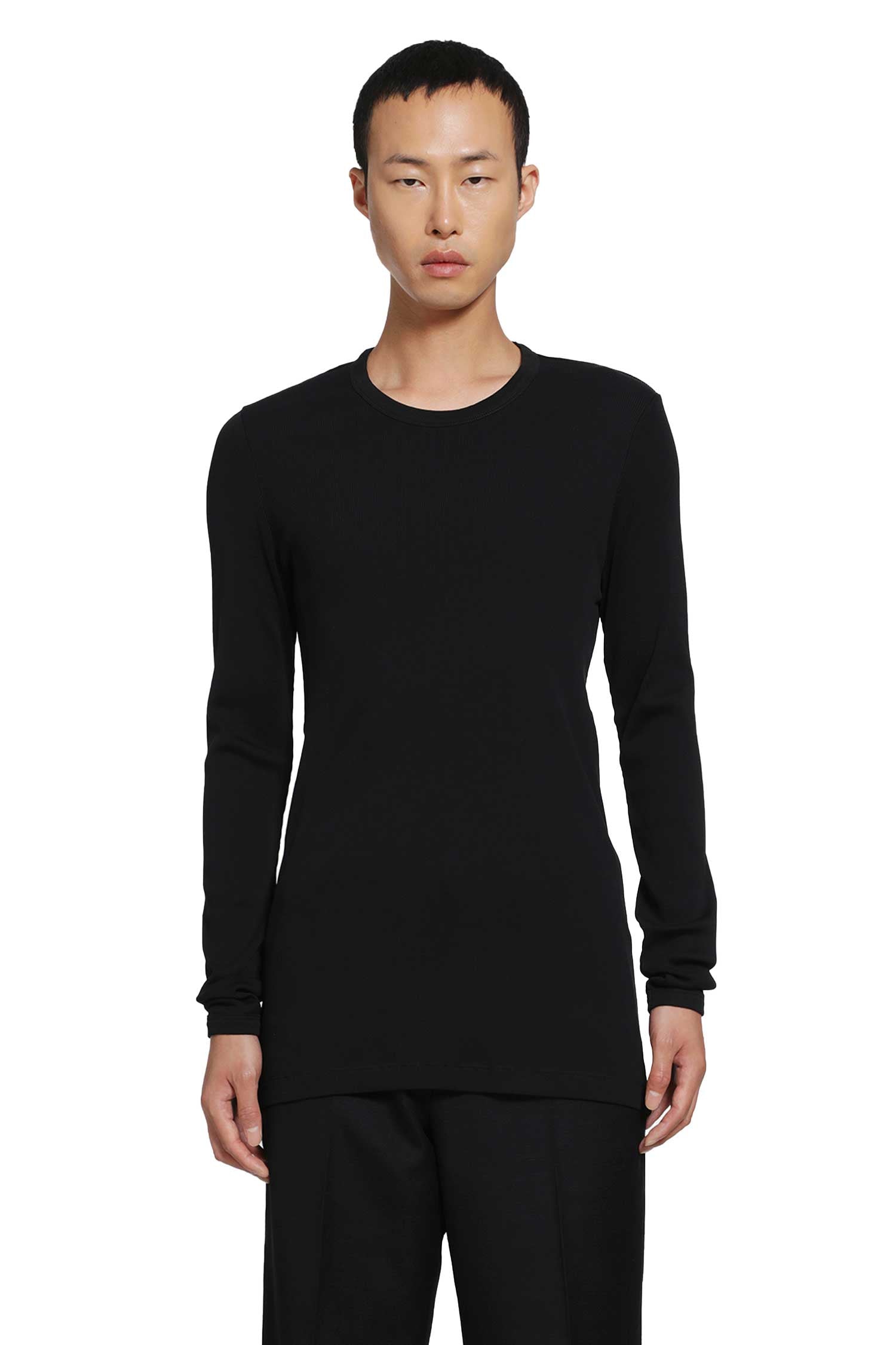 Lemaire Long Sleeve Ribbed Tee, view 2