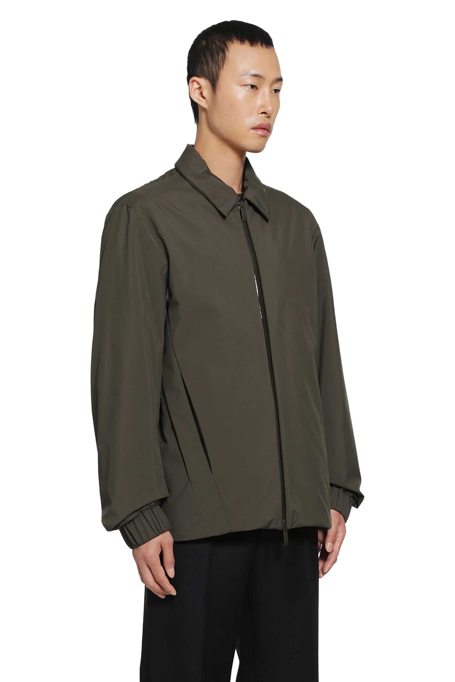 Moncler Caramantran Down Shirt Jacket, view 3