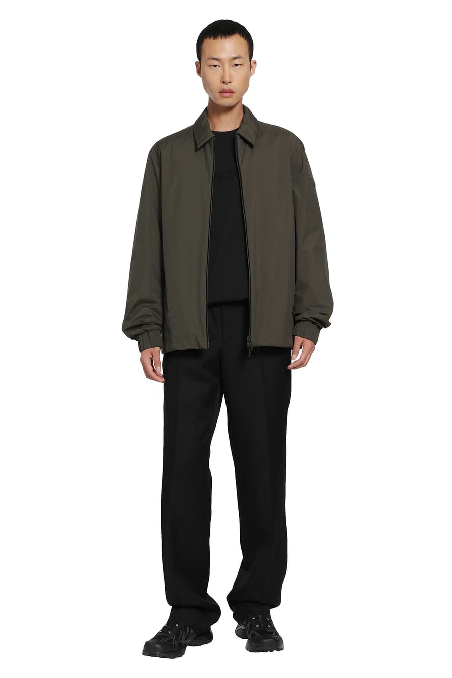 Moncler Caramantran Down Shirt Jacket, view 6