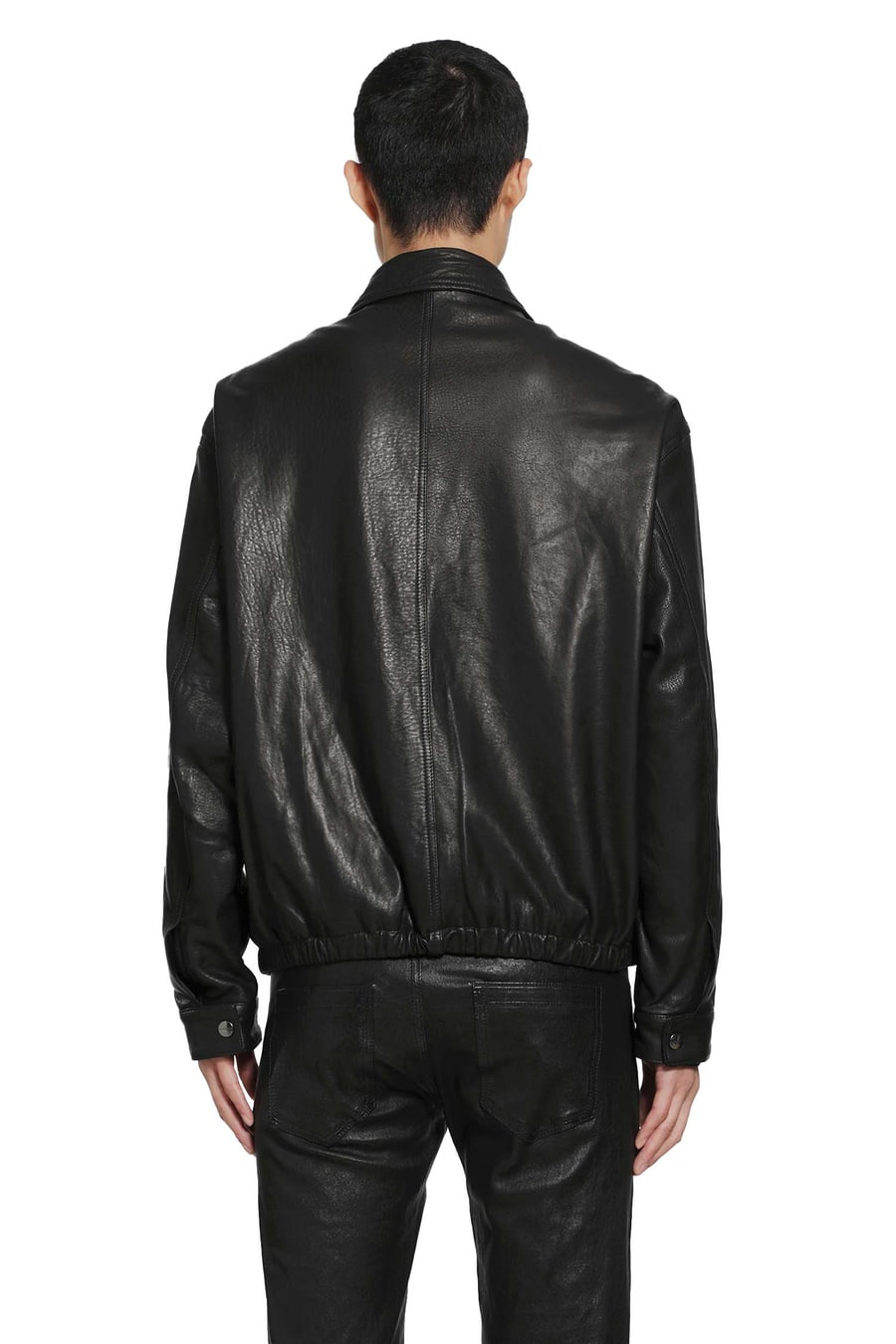 GIORGIO BRATO Leather Jacket, view 4