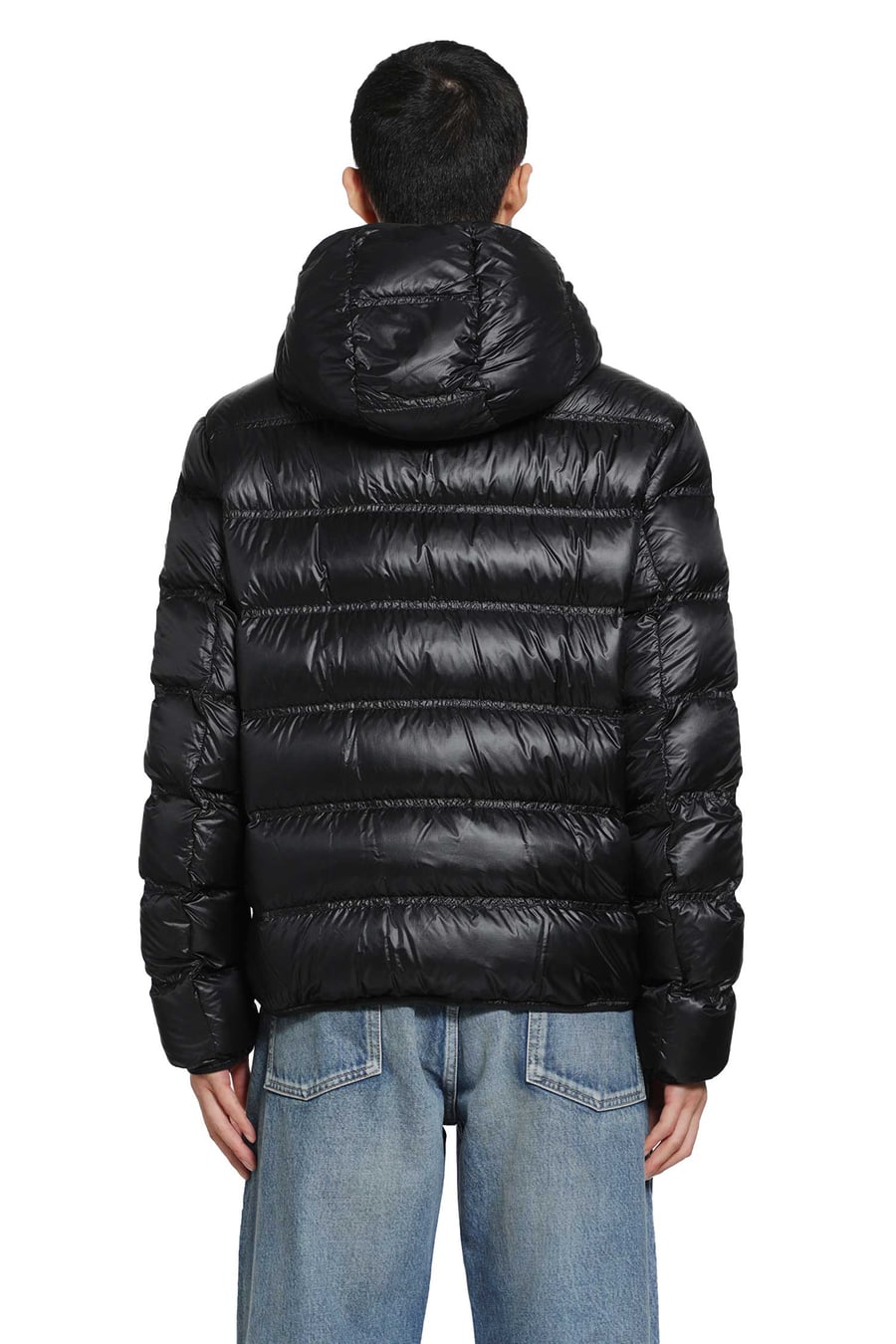 Moncler Guadiana Hooded Down Jacket, view 4