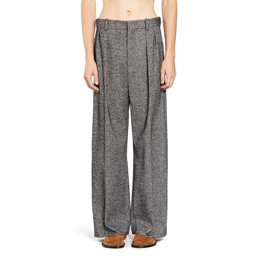Loewe Wide Leg Twill Trousers, view 7