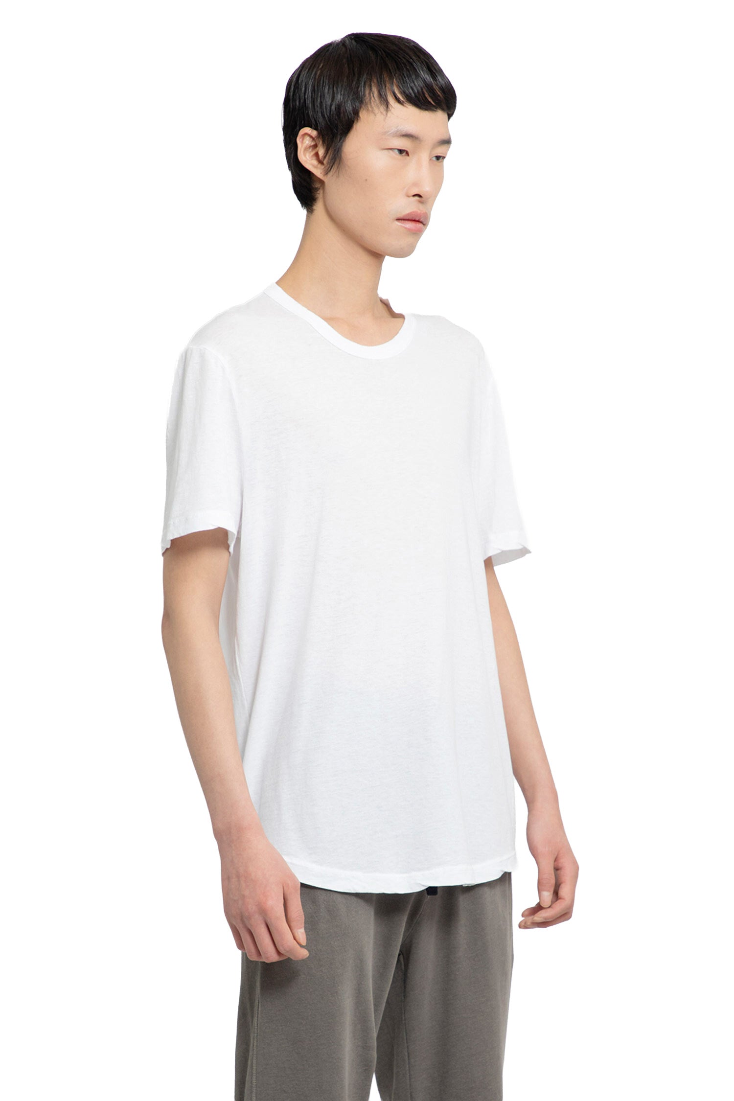 JAMES PERSE Clear Jersey Crew T-Shirt, view 2