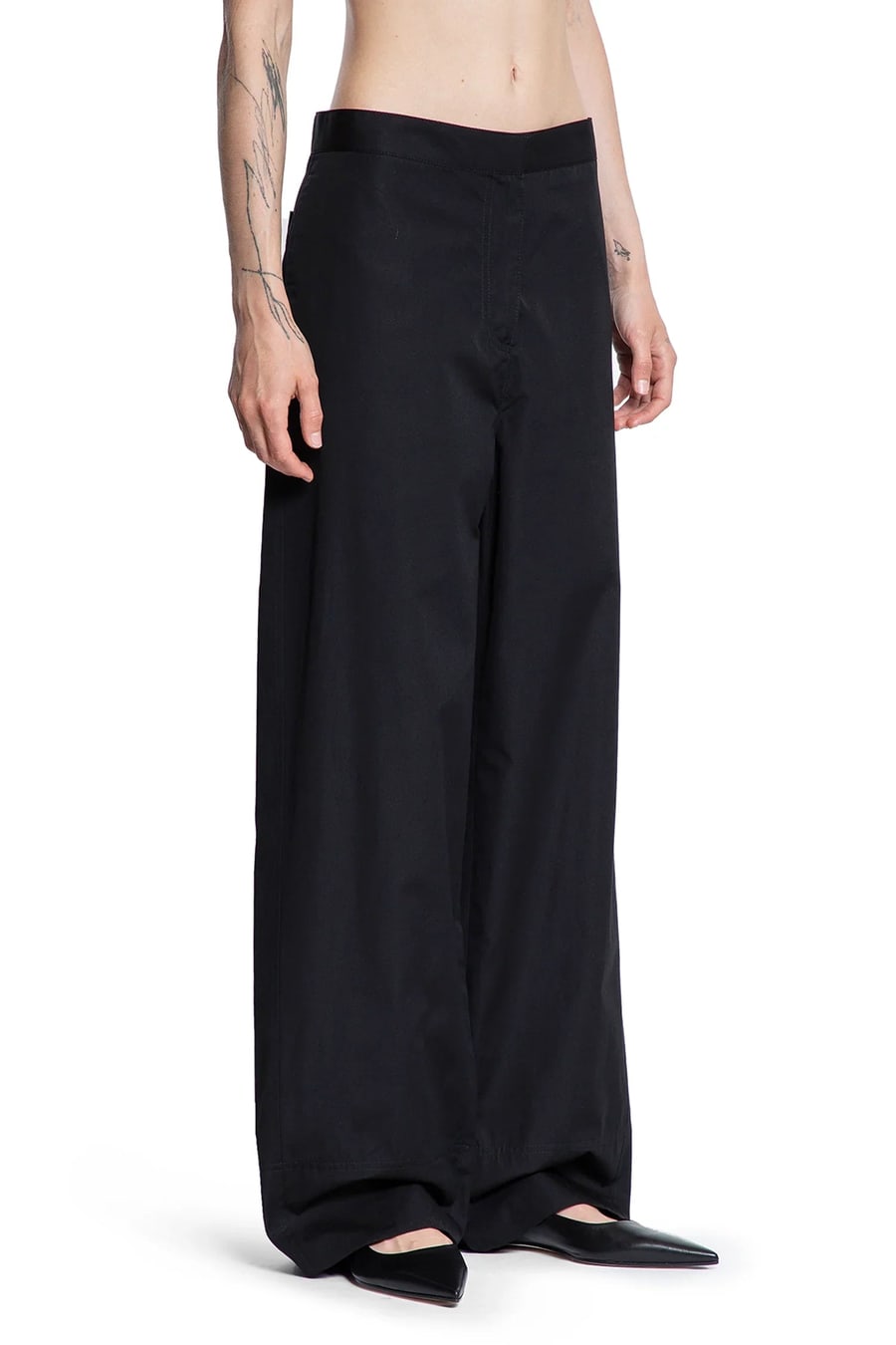 Toteme Twisted Seam Trousers, view 3