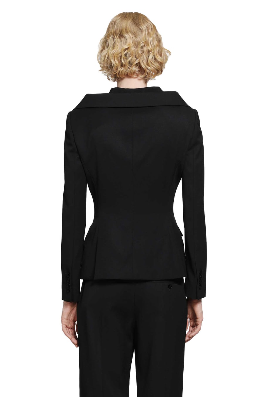 MCQUEEN Off-the-shoulder Harness Jacket, view 4